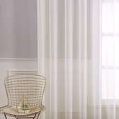 Transparante raamgordijnen, Glad, Elegant, voor Ramen/Gordijnen/behandeling voor Slaapkamer, Woonkamer, 280 X 140cm H x B