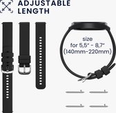 kwmobile 2x armband geschikt voor Huawei Watch GT4 41mm - Bandjes voor fitnesstracker in zwart / donkerblauw