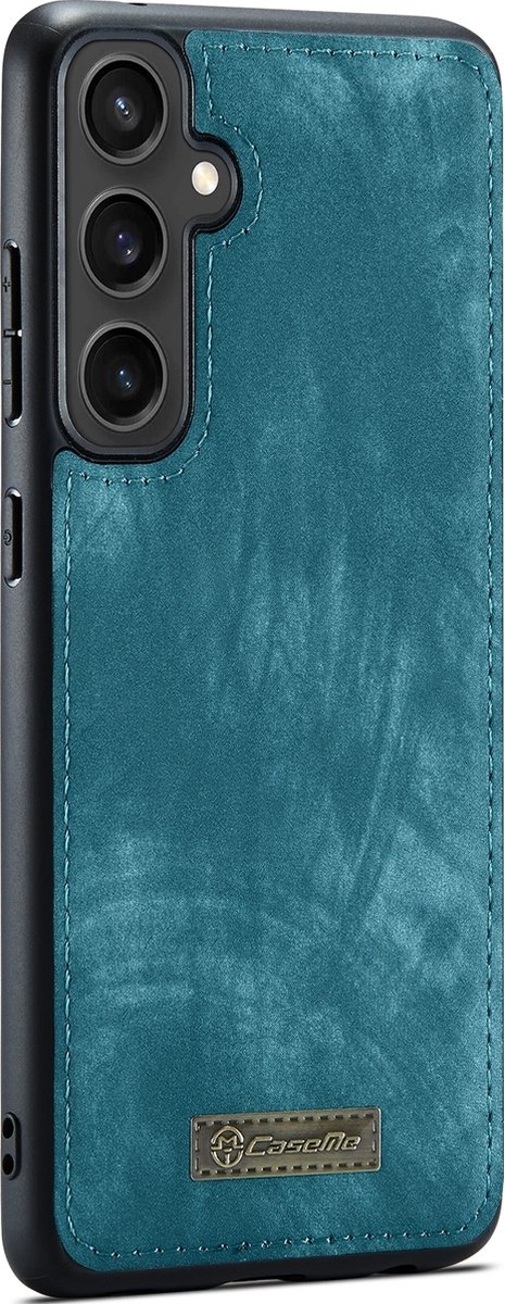 Caseme Telefoonhoesje geschikt voor Samsung Galaxy S23 FE Hoesje | Caseme 008 Uitneembare 2in1 Bookcase Portemonnee | Pasjeshouder voor 8 Pasjes | Telefoonhoesje voor Pinpas / OV Kaart / Rijbewijs - Blauw