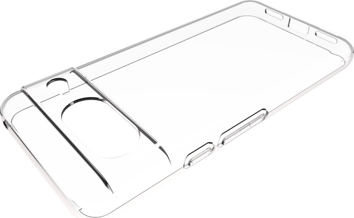 Mobigear Doorzichtig Hoesje geschikt voor Google Pixel 8 Telefoonhoesje Flexibel TPU | Mobigear Basics Backcover | Doorzichtig Telefoonhoesje Pixel 8 | Pixel 8 Case | Back Cover - Transparant