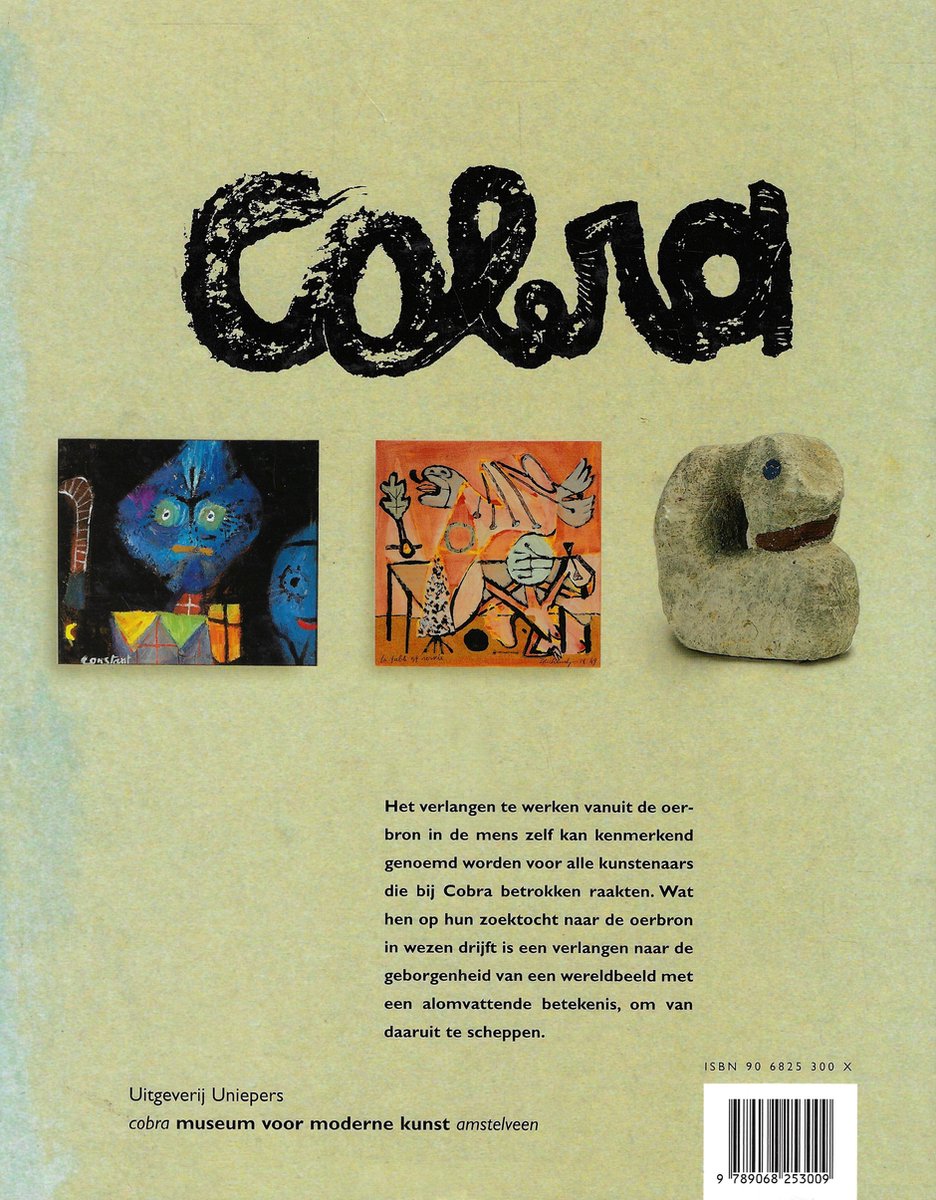Taal Van Cobra - back cover