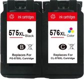Inktcartridges Geschikt voor Canon PG-575XL / CL-576XL