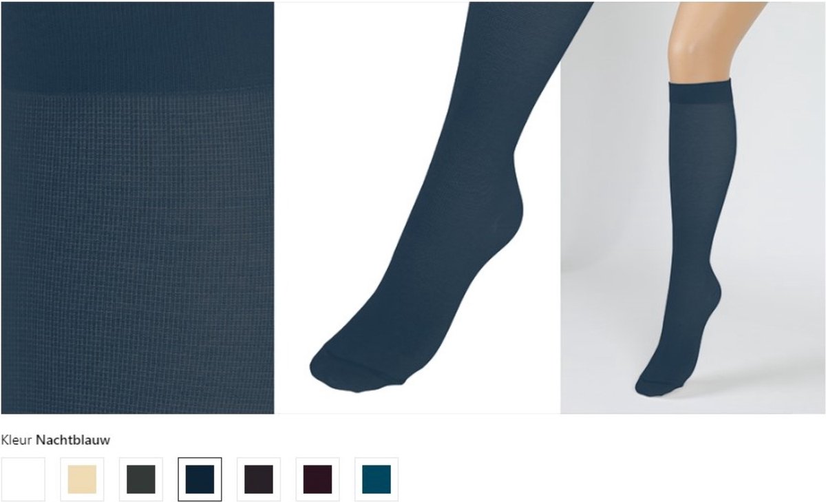 Reiskousen, Travelkousen, Compressana Twist, Unisex, nachtblau, maat 36-38 (I)