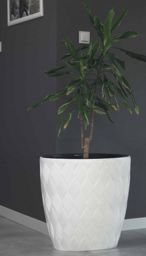 Pottery Pots Stone Harith ronde plantenbak grijs
