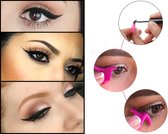 Eyeliner Stempel | Eyeliner Sjabloon | Oog Make-up | Classic Cat Eye | 1 Paar | Roze
