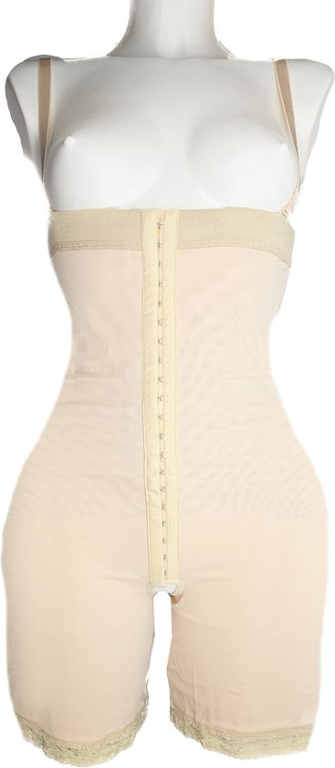 BamBella® Sterk corrigerende Taille korset - Broek- maat XL | 42 - Sterk corrigerende ondergoed Bruin
