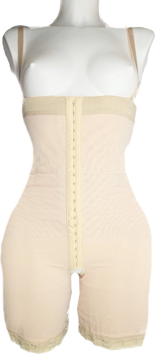BamBella ® Sterk corrigerende Taille korset - Broek | 42 - Sterk corrigerende ondergoed Bruin