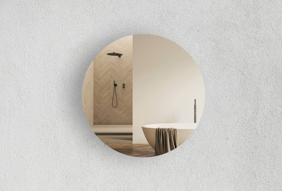 Luxe Badkamerspiegels vanaf €39,- Rond Ovaal of Organisch