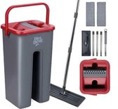 Dirt Devil Vloermop - Vloermopsysteem met emmer - Grijs