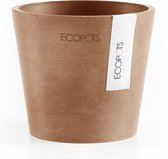 Ecopots Amsterdam 10,5 - Terra - Ø10,5 x H9,2 cm - Ronde terrakleurige bloempot / plantenpot