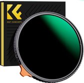 K&F Concept - Variabel ND-filter ND3-ND1000 - Verstelbaar Neutraal Dichtheidsfilter - Geschikt voor Diafragmabladen - Fotografie en Videografie Accessoire
