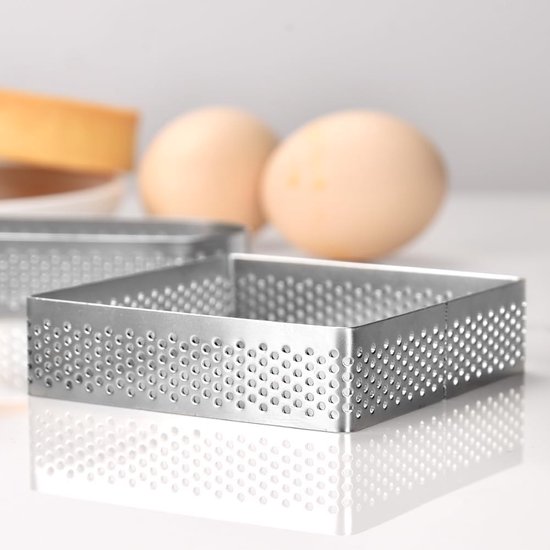 Pilikoll 15 Stuks 6 cm Geperforeerde Taartring 430