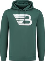 Ballin Amsterdam - Heren Slim fit Sweaters Hoodie LS - Faded Green - Maat XXL