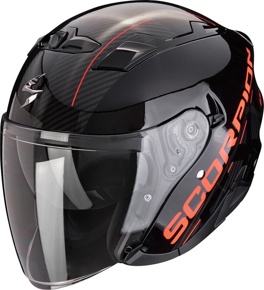 Scorpion Exo 230 QR Black-Red XL - Maat XL - Helm