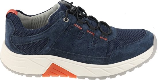 Pius Gabor rollingsoft sensitive 8002.11.04 - heren rollende wandelsneaker - blauw - maat 44.5 (EU) 10 (UK)