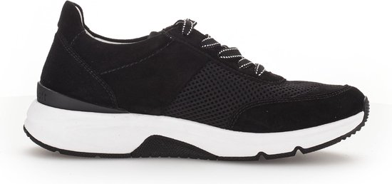 Gabor 46.897.37 - dames sneaker - zwart - maat 44 (EU) 9.5 (UK)