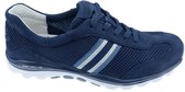 Gabor rollingsoft sensitive 66.966.16 - dames rollende wandelsneaker - blauw - maat 37 (EU) 4 (UK)