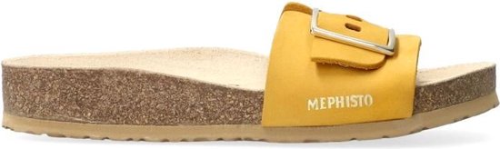 Mephisto Mabel - chausson femme - jaune - taille 39 (EU) 6 (UK)