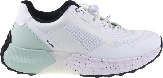 Gabor rollingsoft sensitive 26.995.20 - dames rollende wandelsneaker - wit - maat 40.5 (EU) 7 (UK)