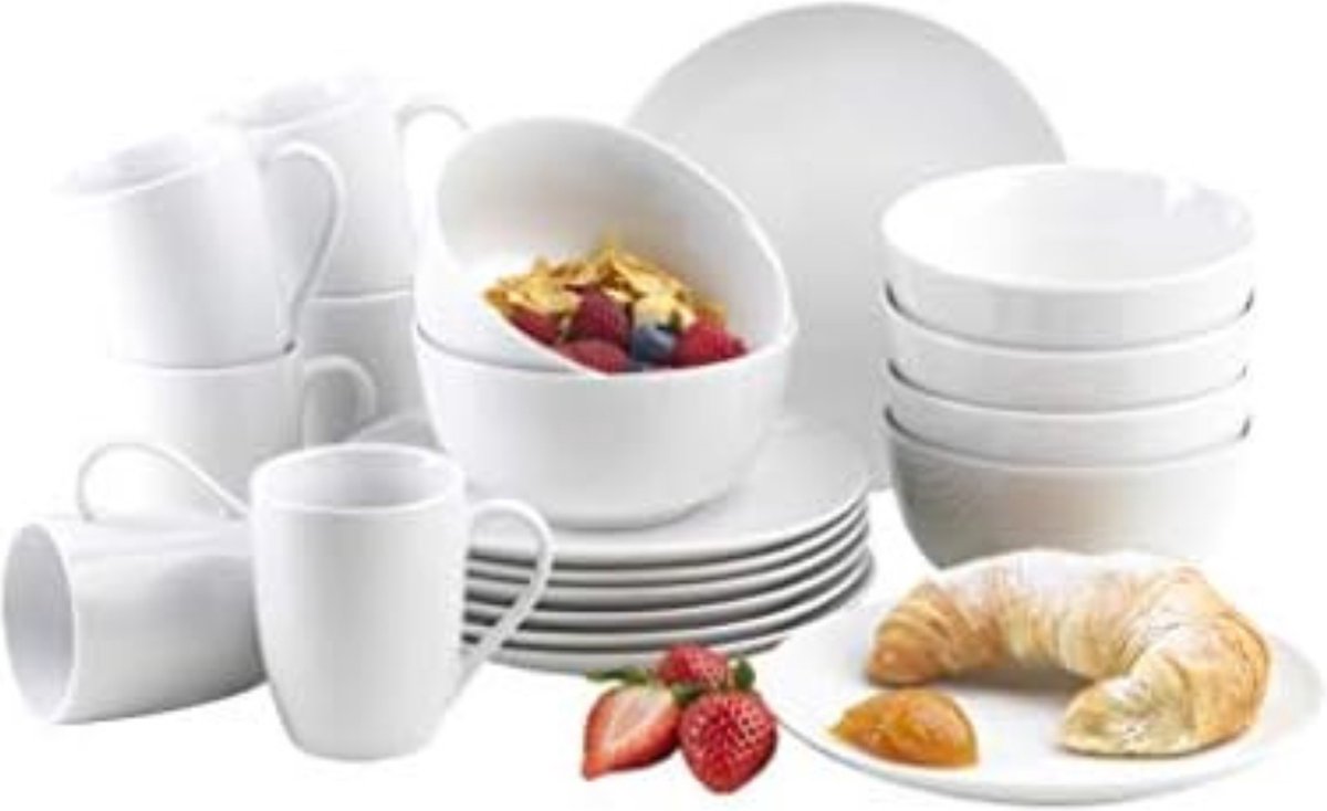 Serviesset 6 Persoons - Bordenset 6 Persoons - Servies 6 Personen