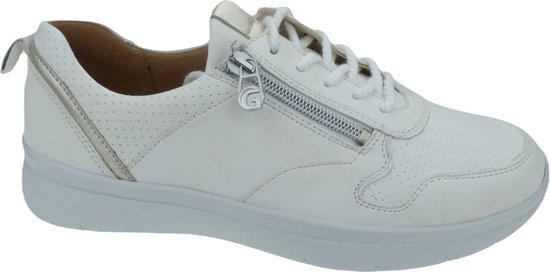 Ganter Kira - dames sneaker - wit - maat 40 (EU) 6.5 (UK)