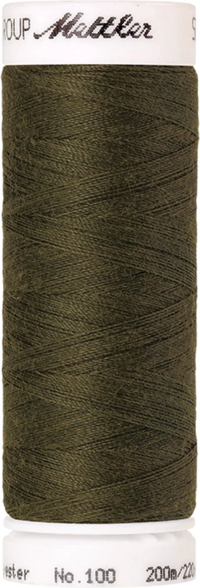 Amann Mettler Seralon Naaigaren – Umber (0660) – 200 m – No. 100 – 100% Polyester – Per Stuk
