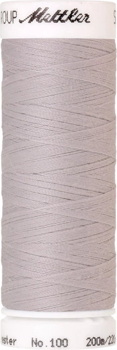 Amann Mettler Seralon Naaigaren – Mystic Grey (0411) – 200 m – No. 100 – 100% Polyester – Per Stuk
