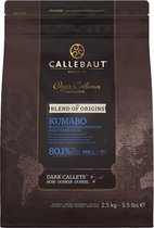 Callebaut Origin collection chocolat Kumabo chocolat noir 2,5 kilos