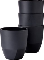 Tasse Mepal Silueta – 4x 200 ml – Tasse à café – Nordique noir