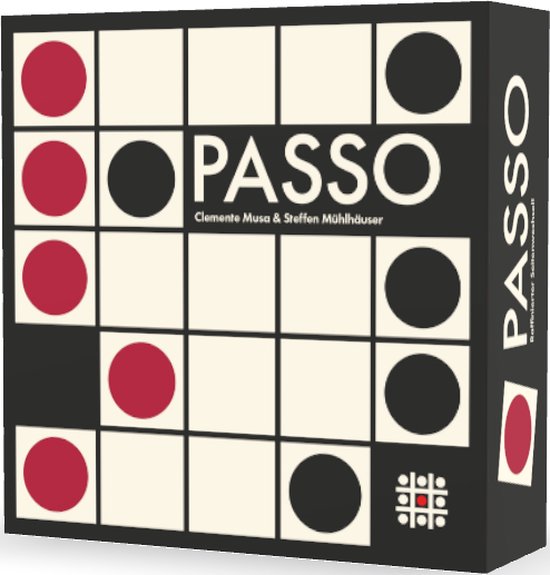 Steffen Spiele - Passo - Jeu De Stratégie - 2 Joueurs - Dès 7 Ans | Jeux