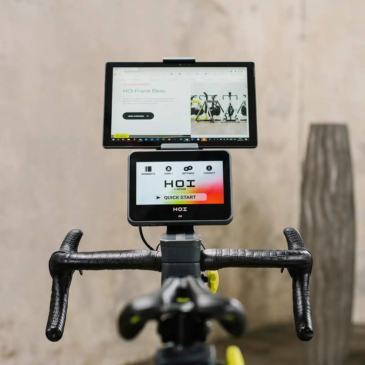 Kettler Frame Plus indoor bike Grijs – 1000 watt – 20 weerstandsniveau thumbnail 4