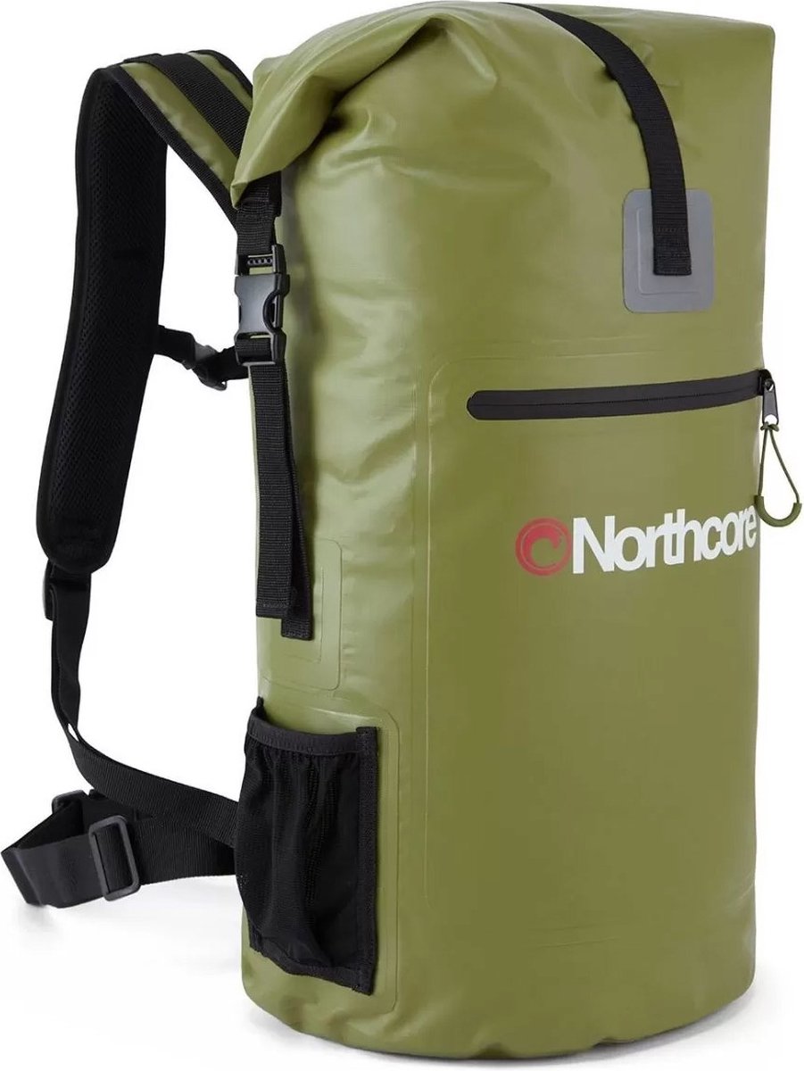 2025 Northcore 30L Waterdichte Haul Rugzak N30LWHBP Olive Green