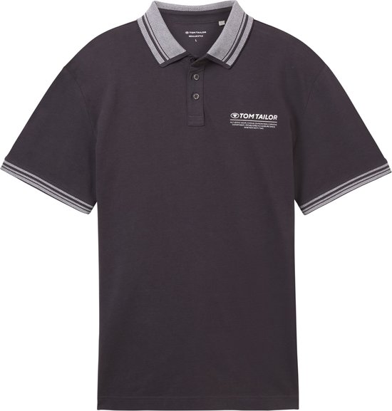 TOM TAILOR polo with details Heren Poloshirt