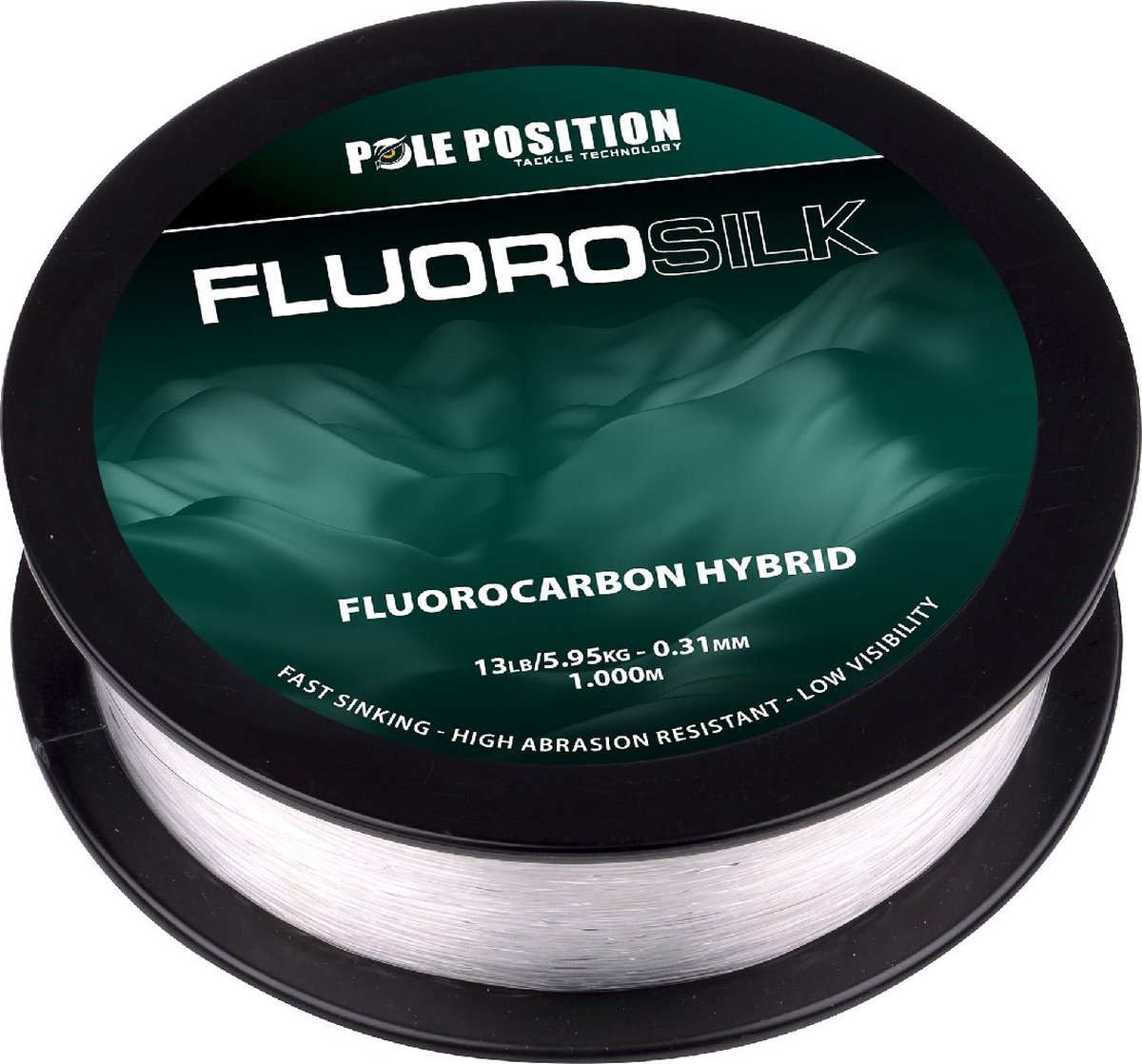Pole Position Fluorosilk Hybrid 1000m - Maat : 0.33mm