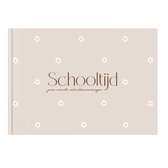 Writemoments - Schoolfotoboek 'Schooltijd' - Madelief - schoolfoto's - schoolfoto album - schoolfoto invulboek - Hardcover