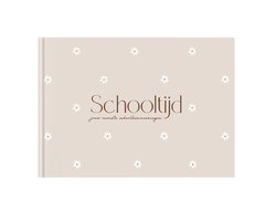 Writemoments - Schoolfotoboek schooltijd - Madeliefjes - Genaaid gebonden