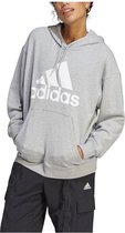 Adidas Essentials Big Logo Oversized French Terry Capuchon Grijs XL Vrouw