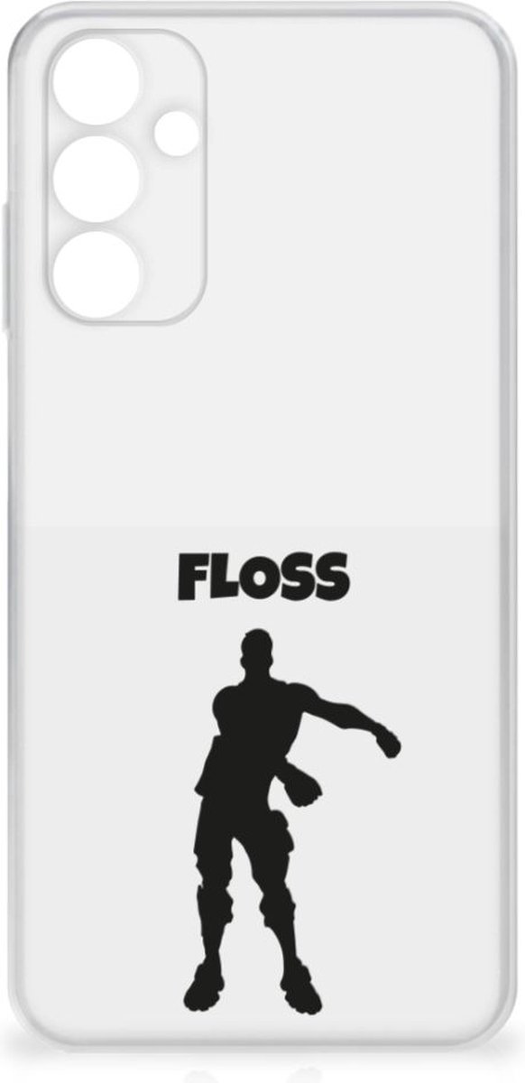 Samsung Galaxy A15 Telefoonhoesje met Naam Floss