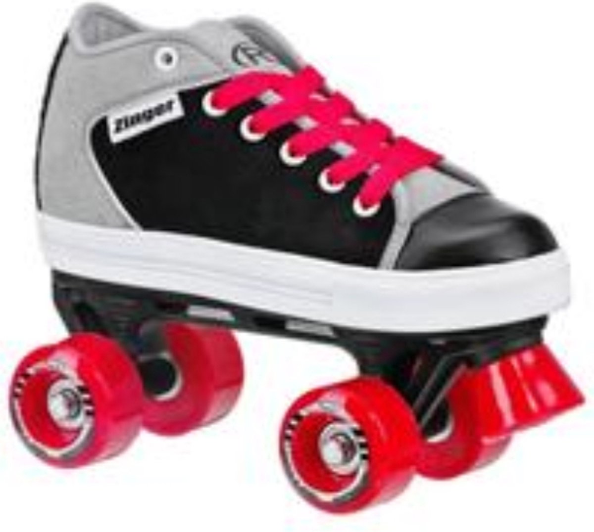 ROLLER DERBY Zinger – Rolschaatsen – Zwart/Grijs/Rood – Maat 37