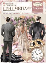 Stamperia - Romance Forever Ephemera Ceremony Edition (47pcs) (DFLCT37)