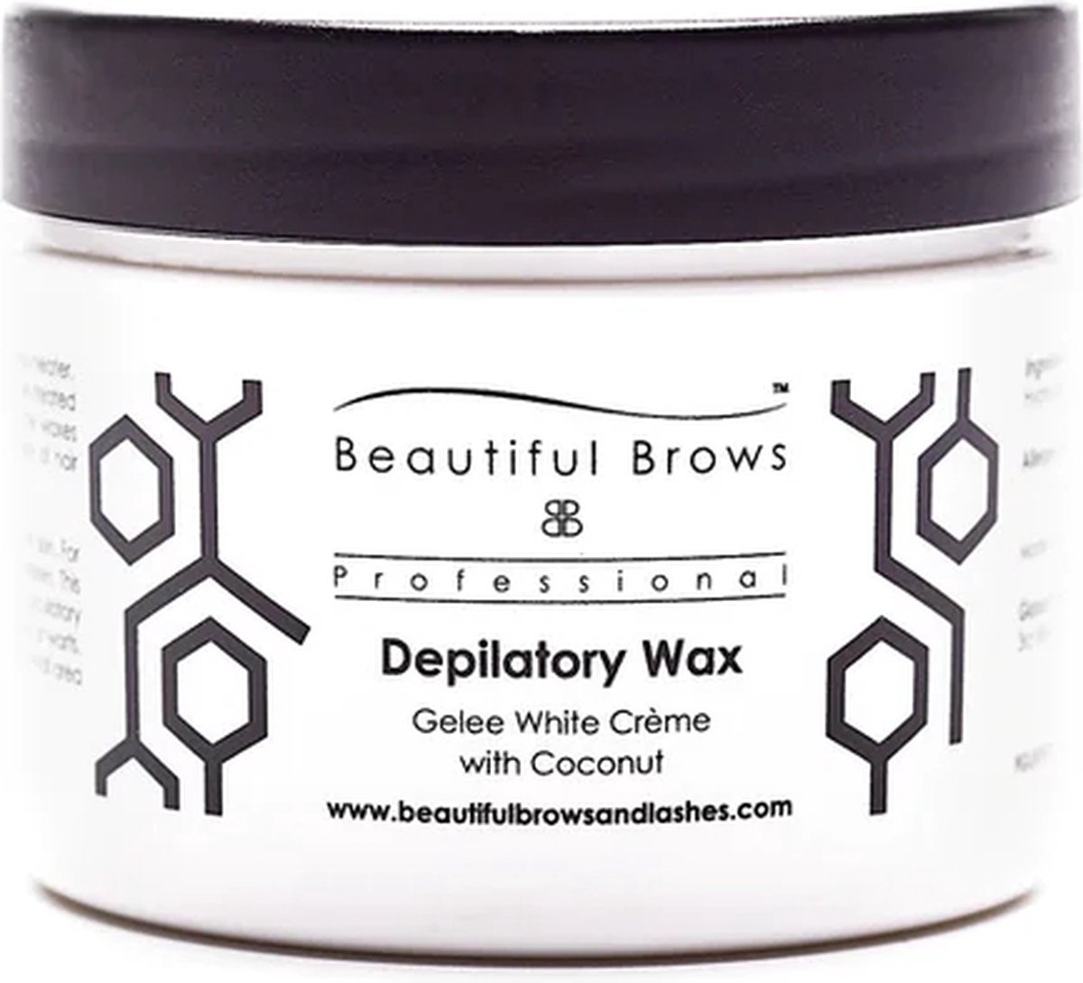Goedkoopste Beautiful Brows Depilatory Coconut Scented Wax 80g