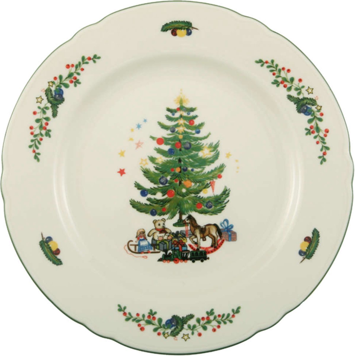 Seltmann Weiden Marie-Luise Weihnachten Ontbijtbord 20 cm