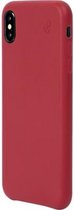 BeetleCase, Leren iPhone XS Max-hoesje, Rood