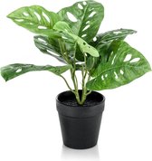 Kunstplanten - Monstera Monkey - Gatenplant - 29 cm