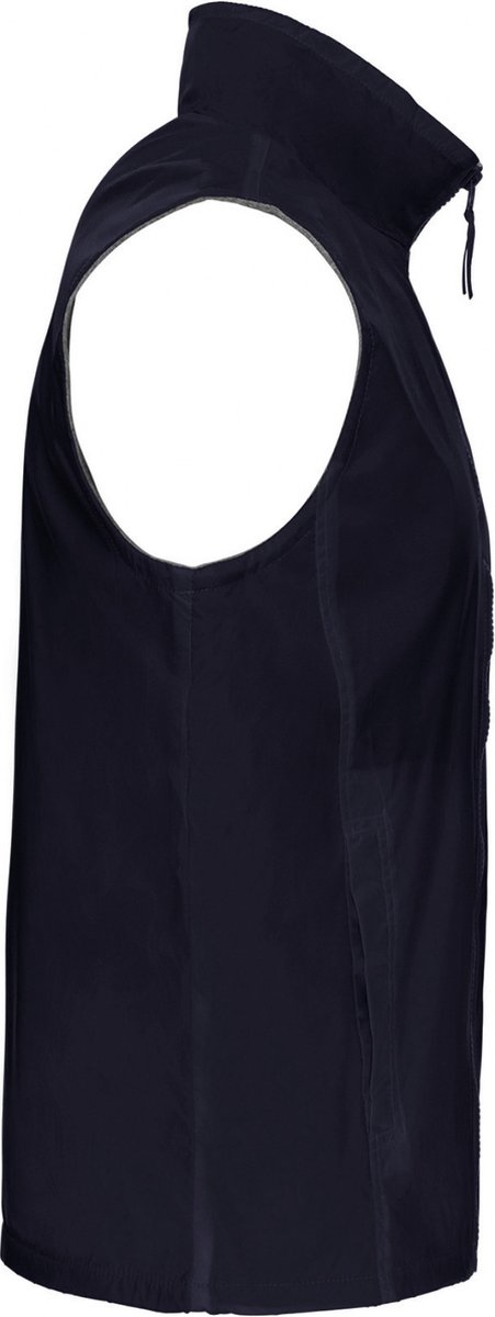 Kariban Met fleece gevoerde bodywarmer unisex K679 - Navy / Grey - 3XL