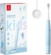 Oclean Kids - Elektrische Tandenborstel - Calciumfluoride Borstelharen Tegen Gaatjes - Ultrastille Poetservaring - Blauw - C01000362