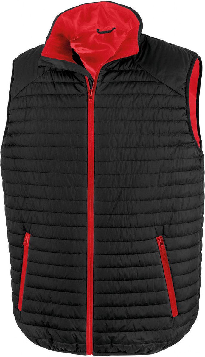 Result Bodywarmer Thermoquilt R239X - BLACK / RED - S
