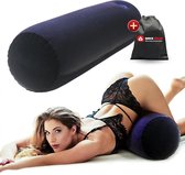 Quick Relief Hot Sofa Official™ - Seksmeubel voor Vrouwen & Mannen - Seksaccessoires - Opblaasbaar seks kussen - met houder voor Masturbator, Dildo of Vibrator - Blauw