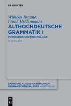 Sammlung kurzer Grammatiken germanischer Dialekte. A: Hauptreihe5/1- Althochdeutsche Grammatik I