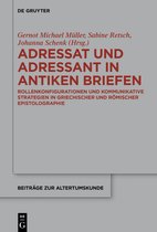 Beitrage zur Altertumskunde382- Adressat und Adressant in antiken Briefen